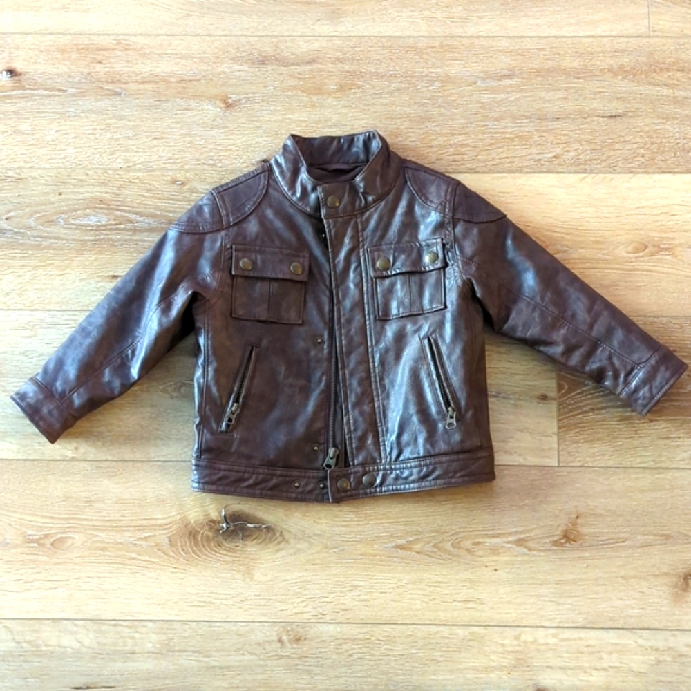 Toddler GAP Leather Jacket
